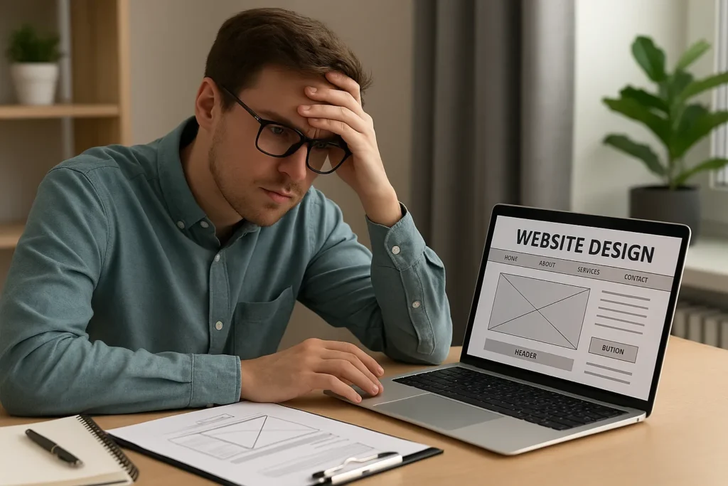 The Most Common Beginner Website Design Mistakes to Avoid