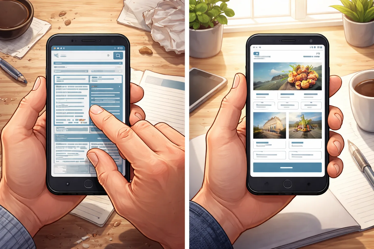 The difference Responsive WordPress design has on a site.