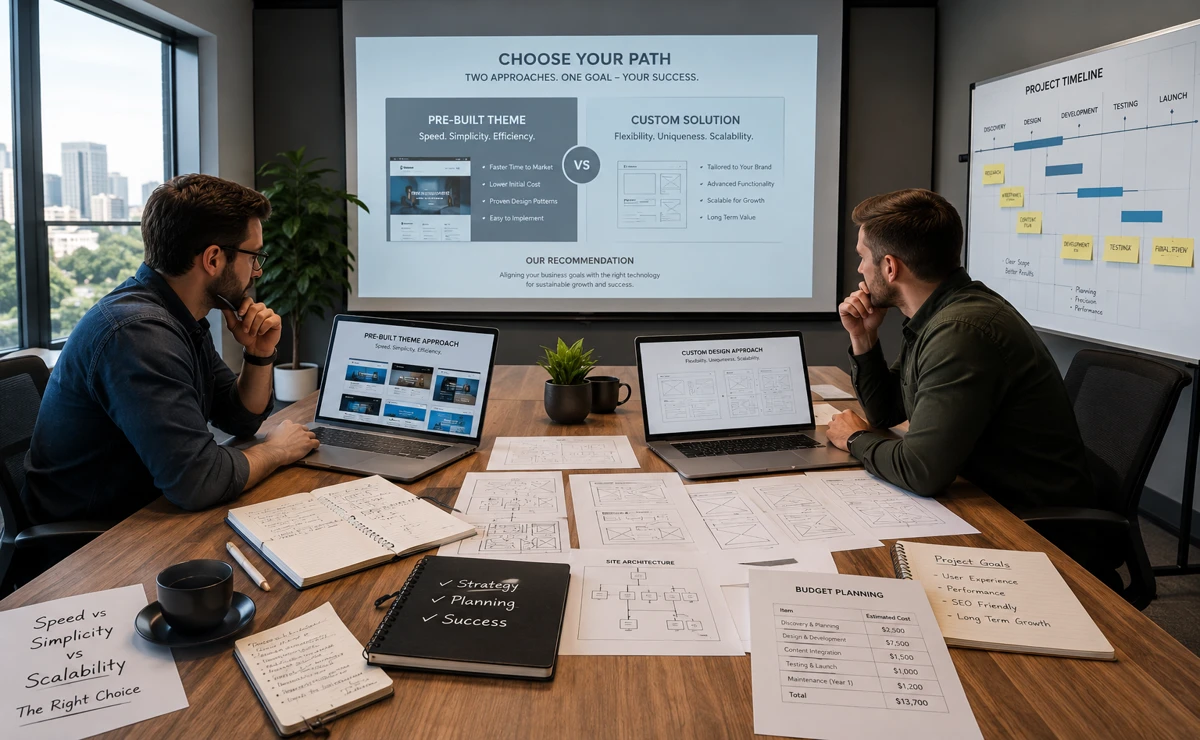 wordpress theme customisation